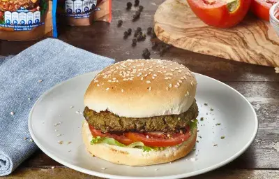 Hamburguesa de lenteja