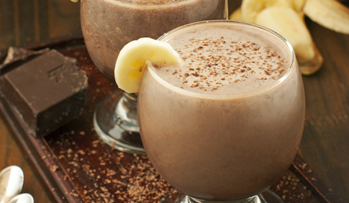 Batido de Chocolate y Banano